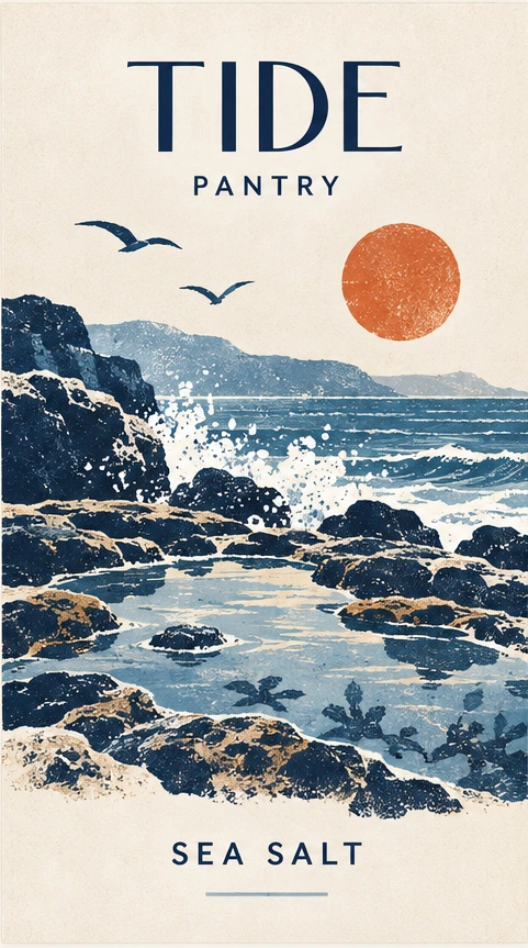 Sea salt front artwork